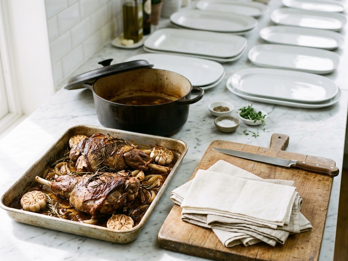 Un mariage ou un baptême à la maison : ce que la cuisine peut vraiment faire