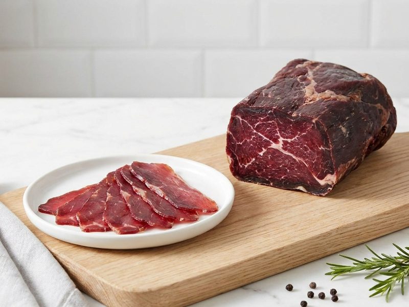 Cecina de wagyu, charcuterie halal