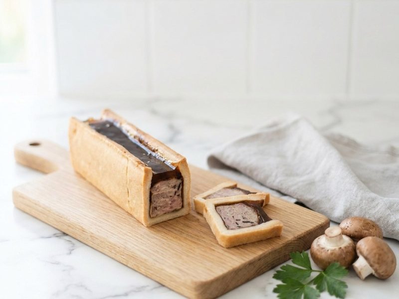 Pâté en croûte forestier, charcuterie halal