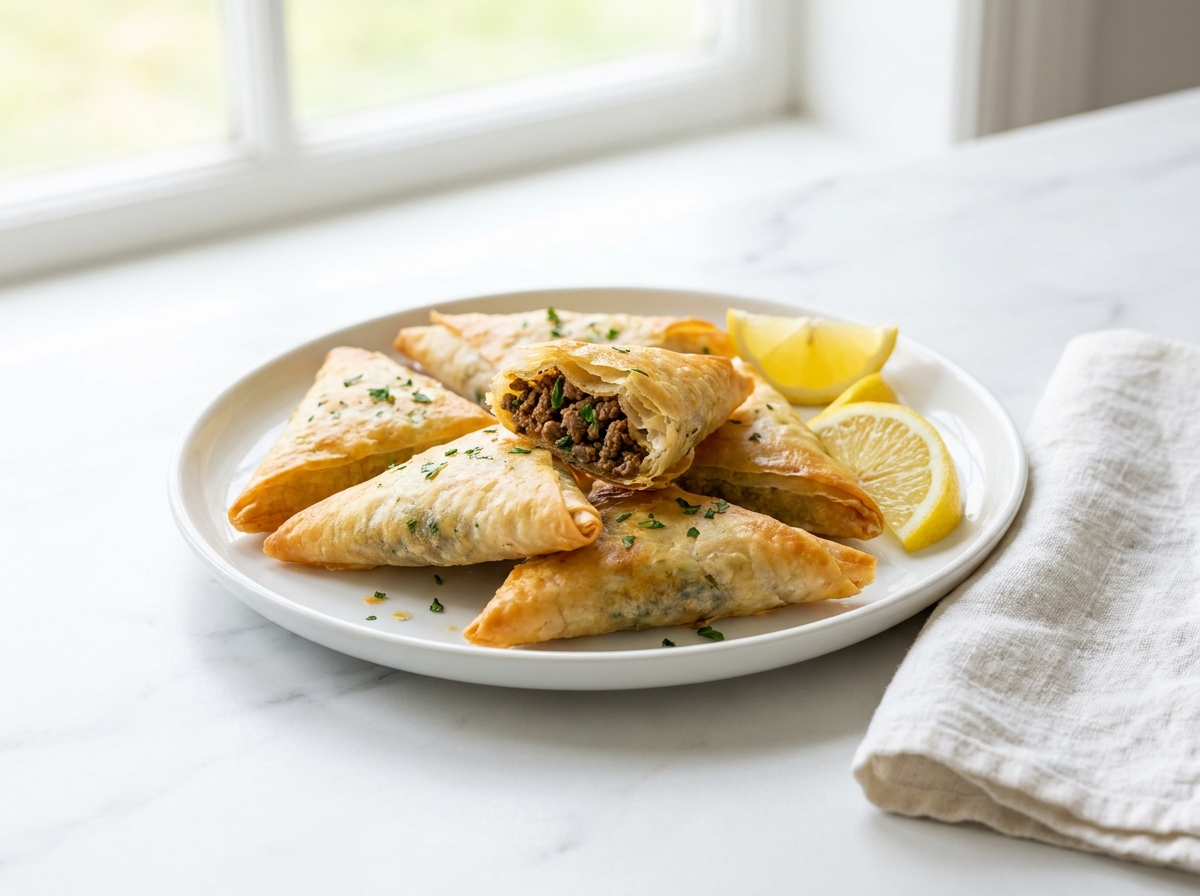 Bricks à la viande hachée