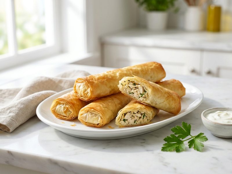 Boureks au poulet