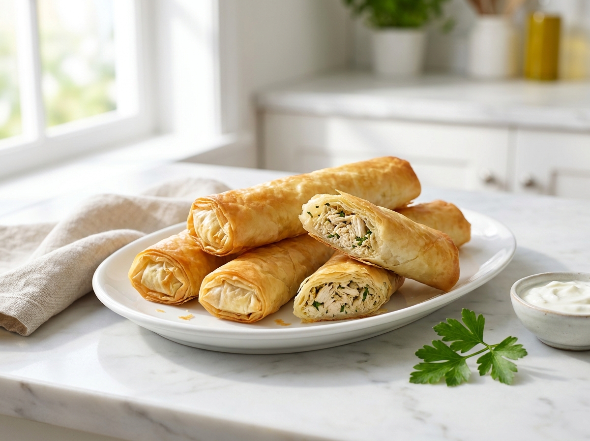 Boureks au poulet