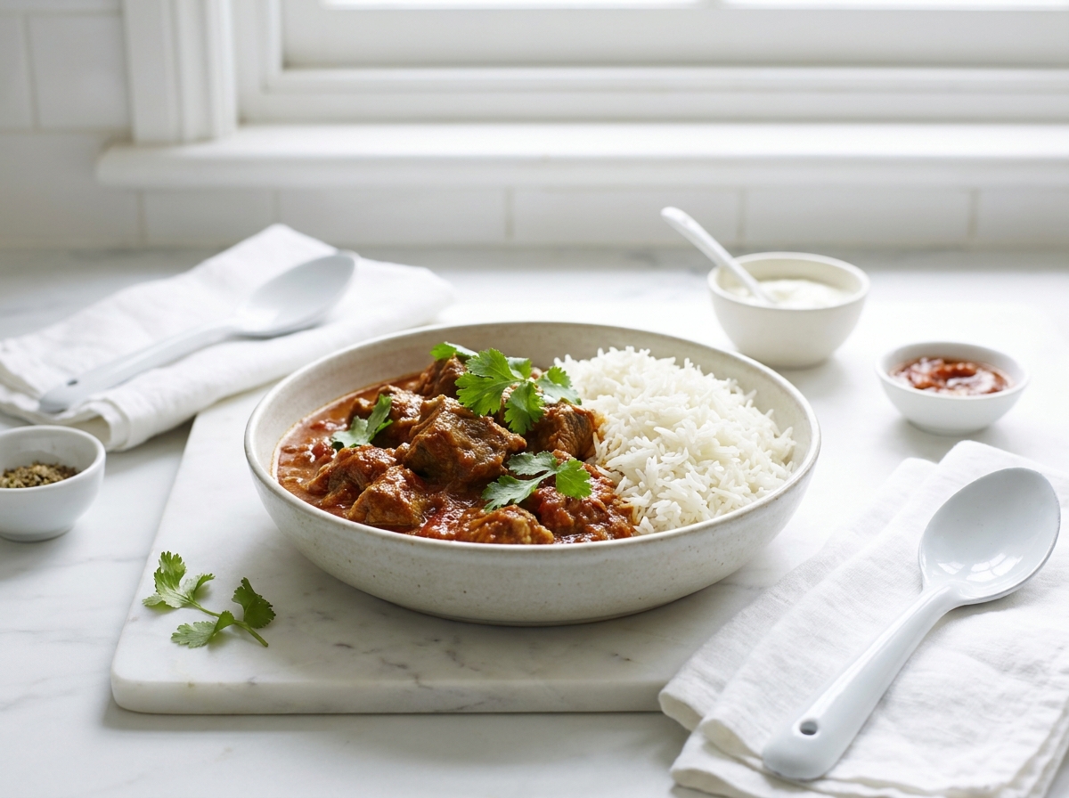 Curry d’agneau