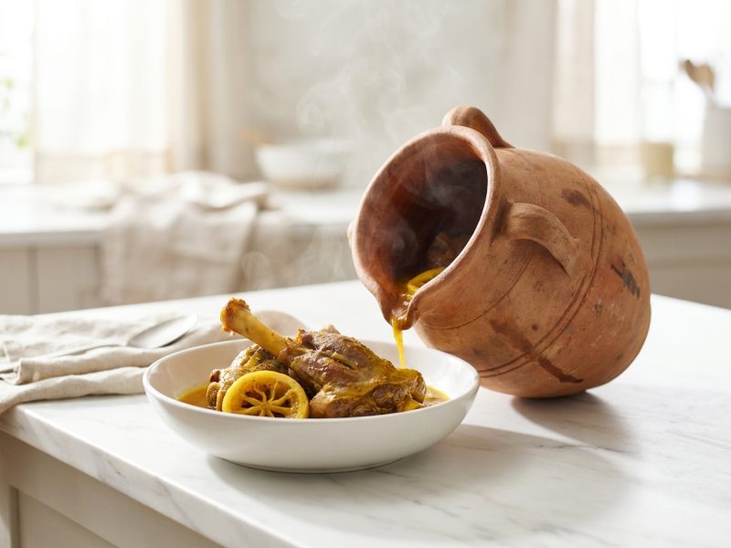 Tangia à la souris d’agneau