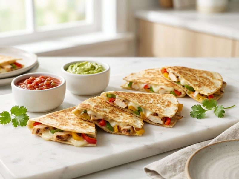 Quesadillas au poulet