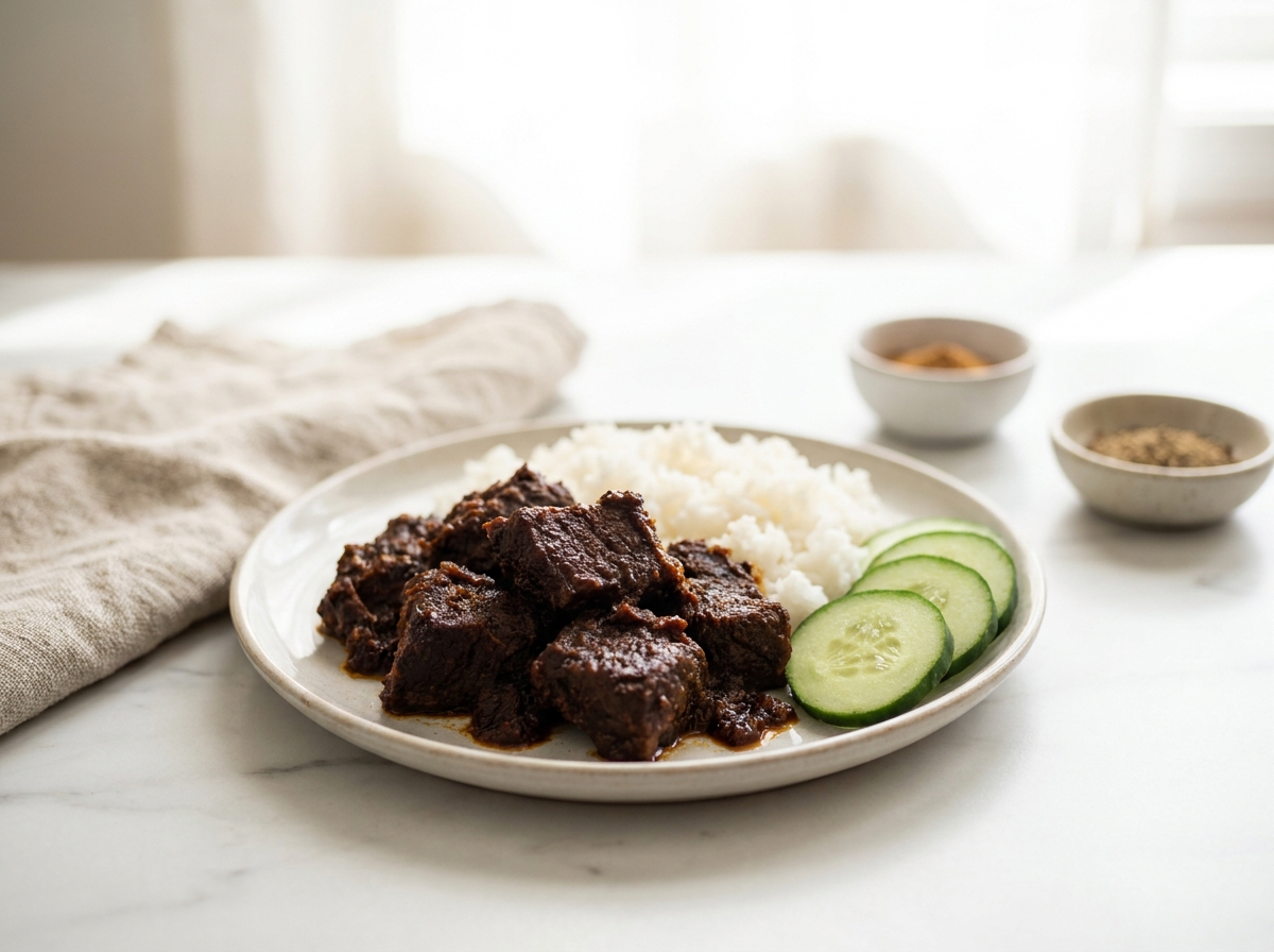 Rendang de bœuf