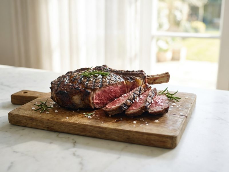 Côte de bœuf au barbecue