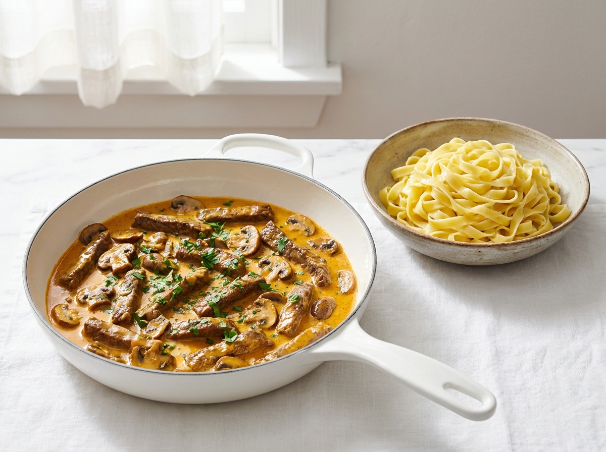 Bœuf Stroganoff
