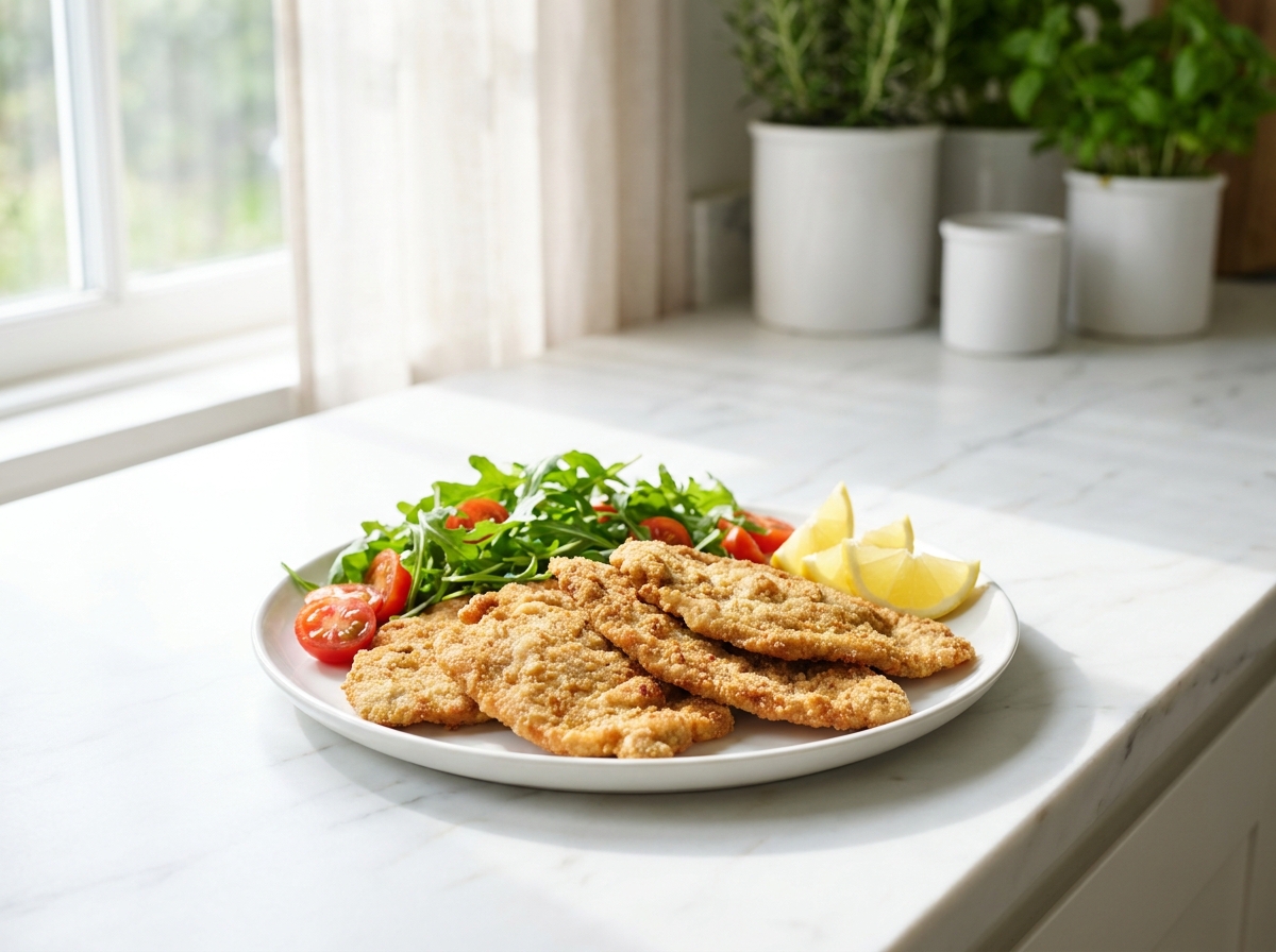 Escalopes de veau à la milanaise