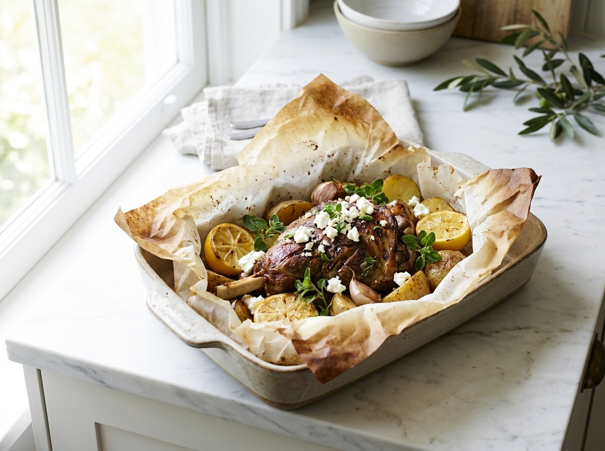 Kleftiko, agneau à la grecque