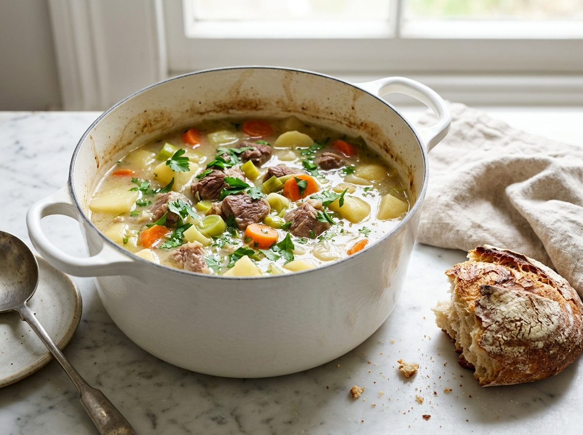 Ragoût d’agneau à l’irlandaise