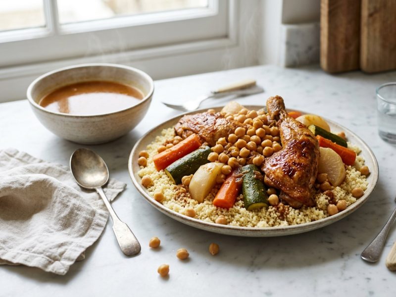 Couscous au poulet