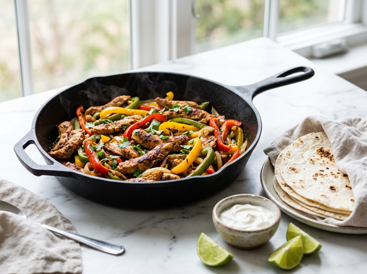 Fajitas de poulet