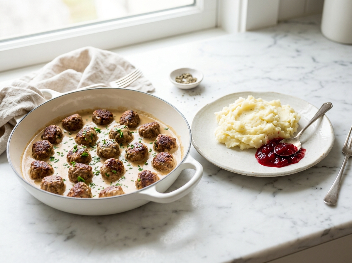 Boulettes suédoises sans porc