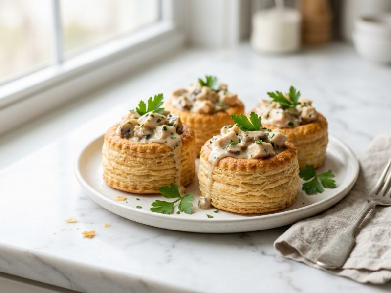 Bouchées à la reine à la volaille