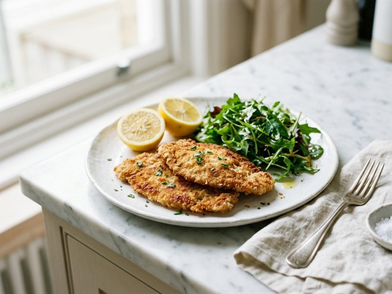 Escalopes de veau panées minute