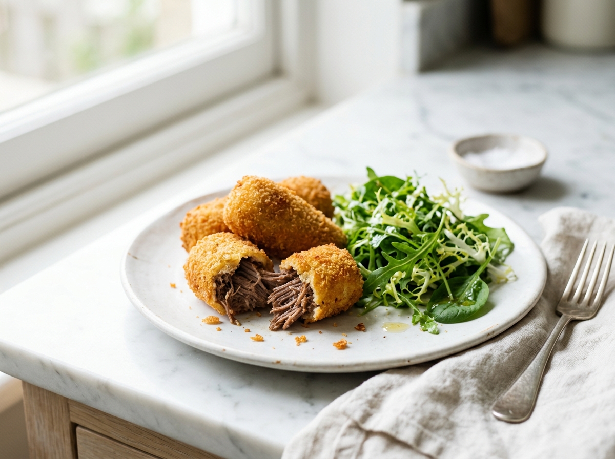 Croquettes au reste de pot-au-feu