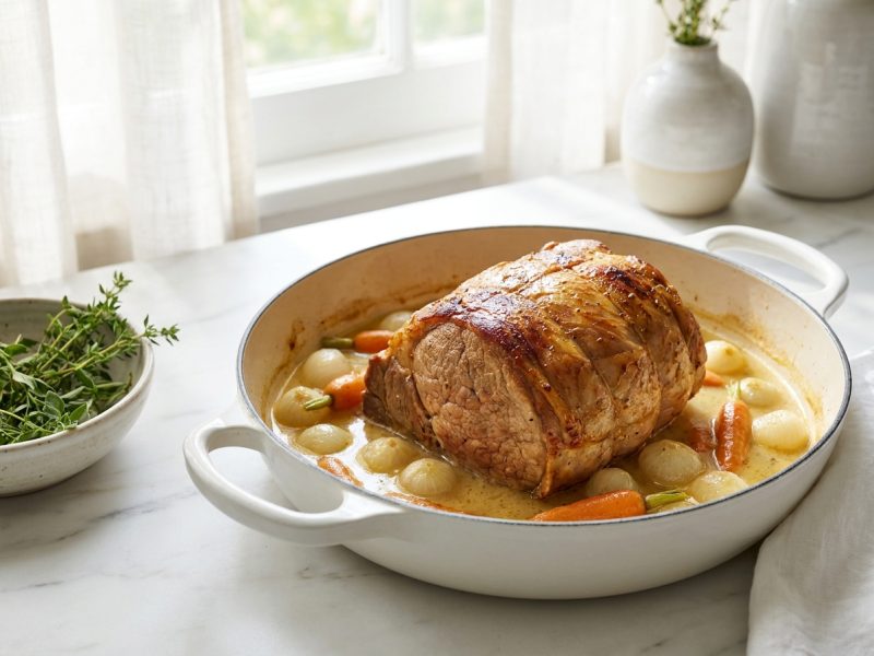 Sous-noix de veau en cocotte