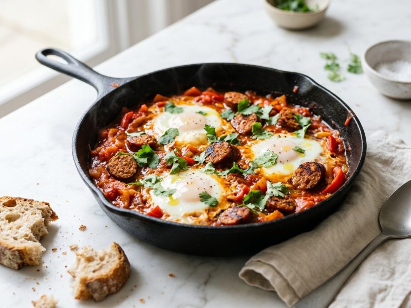 Chakchouka aux merguez