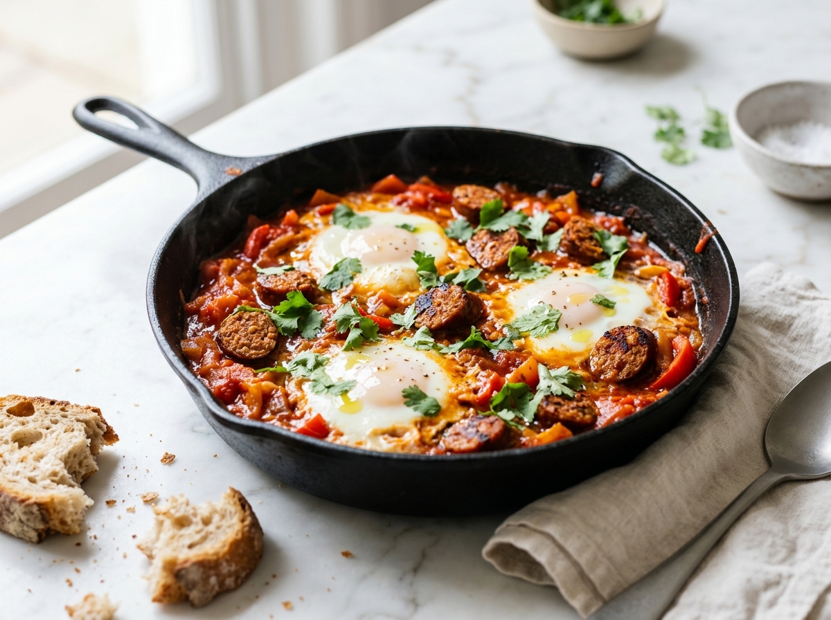 Chakchouka aux merguez